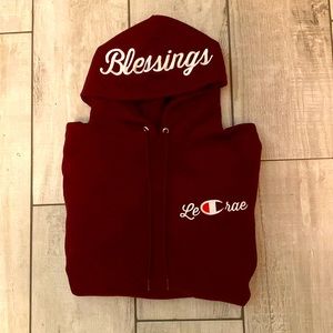 A Lecrae “Blessings” sweatshirt